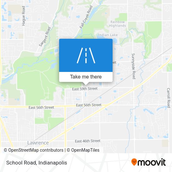 Mapa de School Road