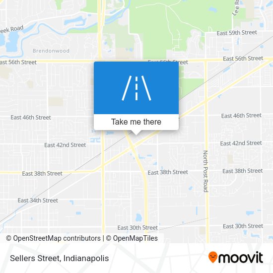 Sellers Street map