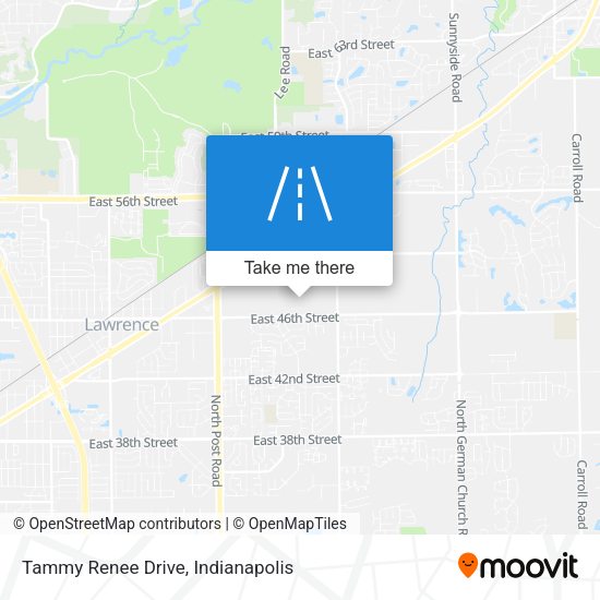 Tammy Renee Drive map