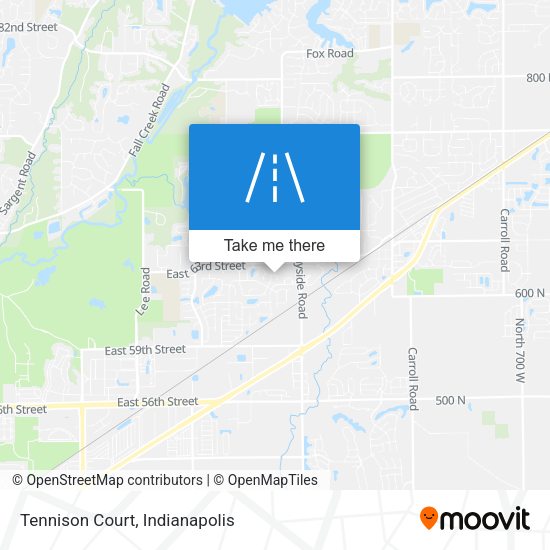 Tennison Court map