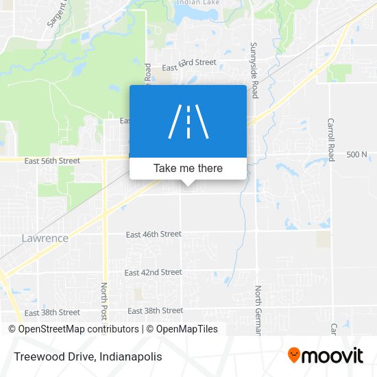 Mapa de Treewood Drive