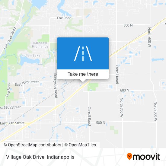 Village Oak Drive map