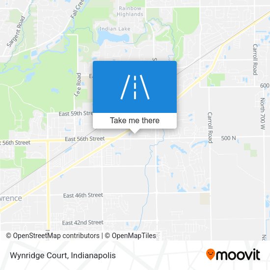 Mapa de Wynridge Court