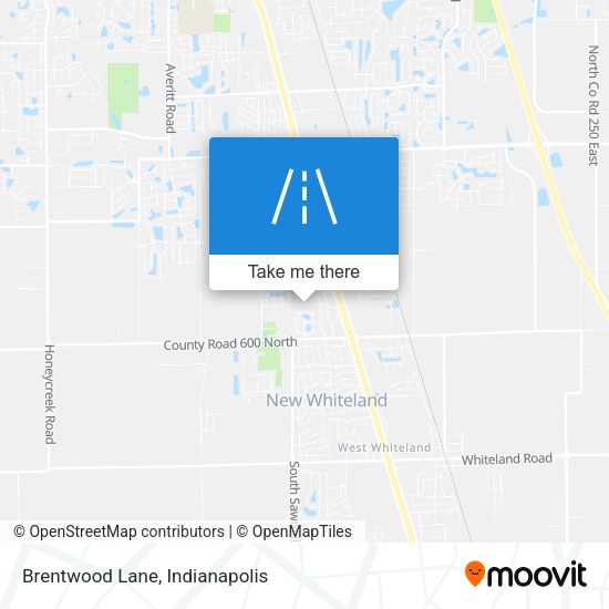 Mapa de Brentwood Lane