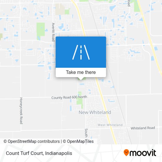 Count Turf Court map