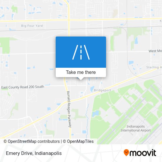 Mapa de Emery Drive