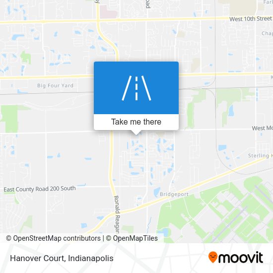 Mapa de Hanover Court