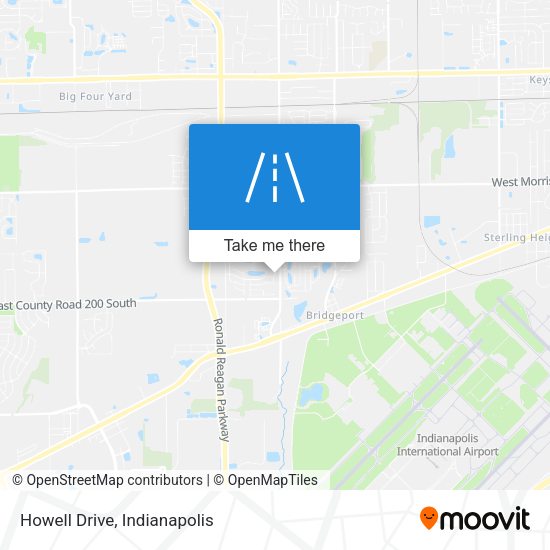 Mapa de Howell Drive