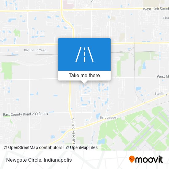 Newgate Circle map