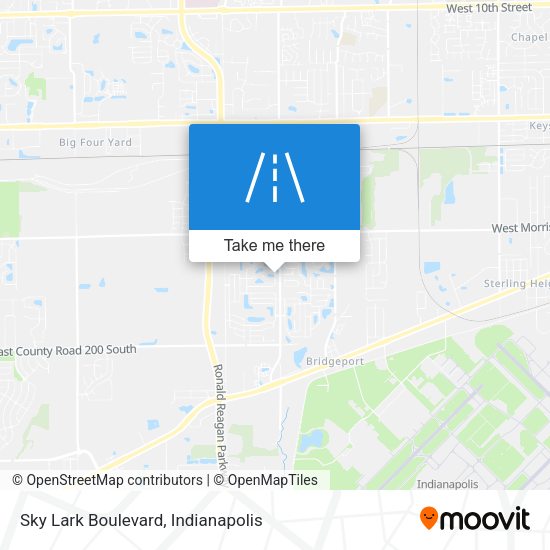 Mapa de Sky Lark Boulevard
