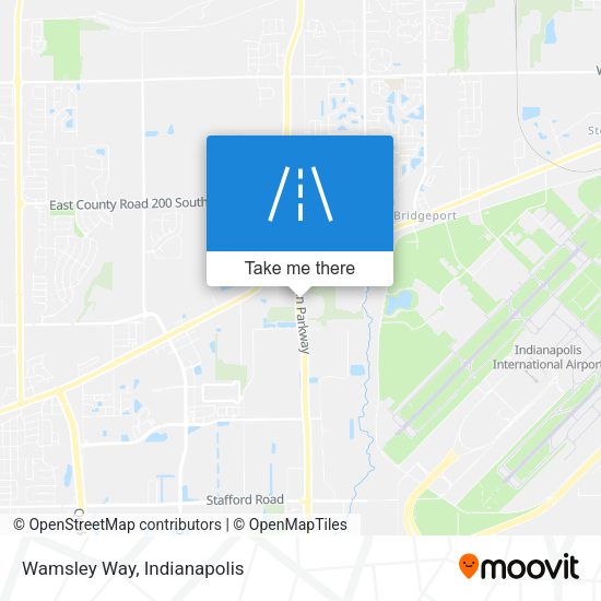 Mapa de Wamsley Way