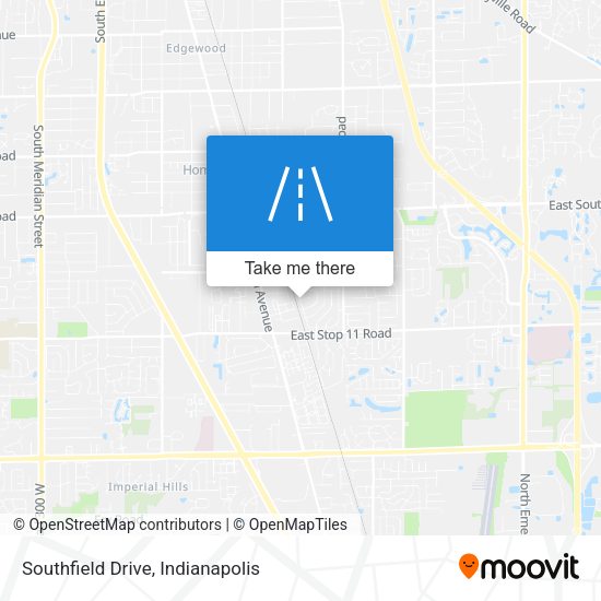 Southfield Drive map