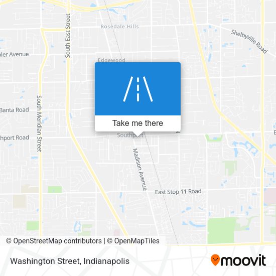 Mapa de Washington Street