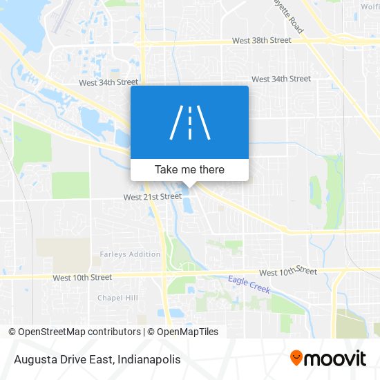 Augusta Drive East map