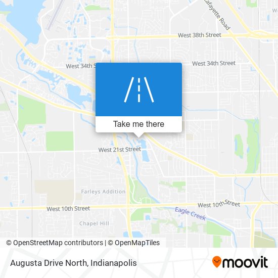 Augusta Drive North map
