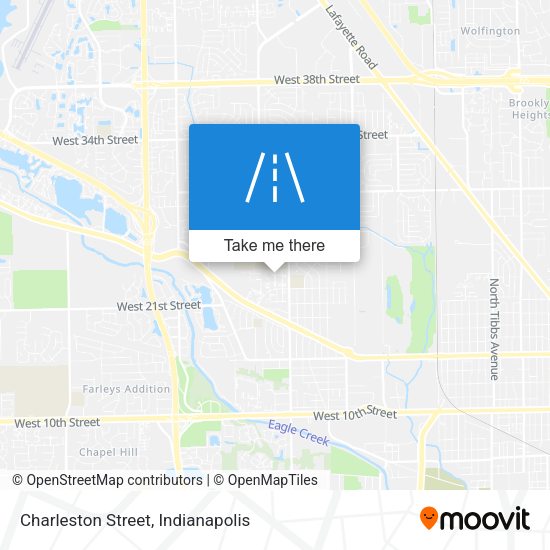 Charleston Street map