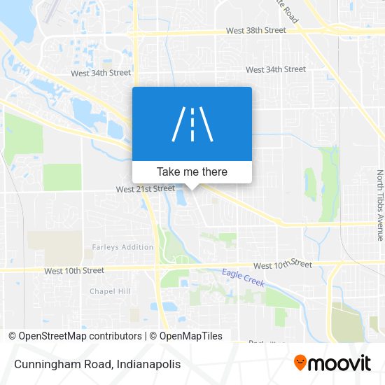 Mapa de Cunningham Road