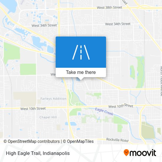 Mapa de High Eagle Trail