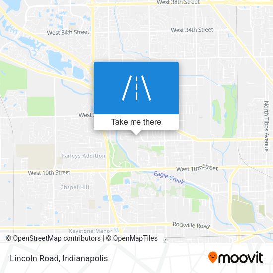 Mapa de Lincoln Road