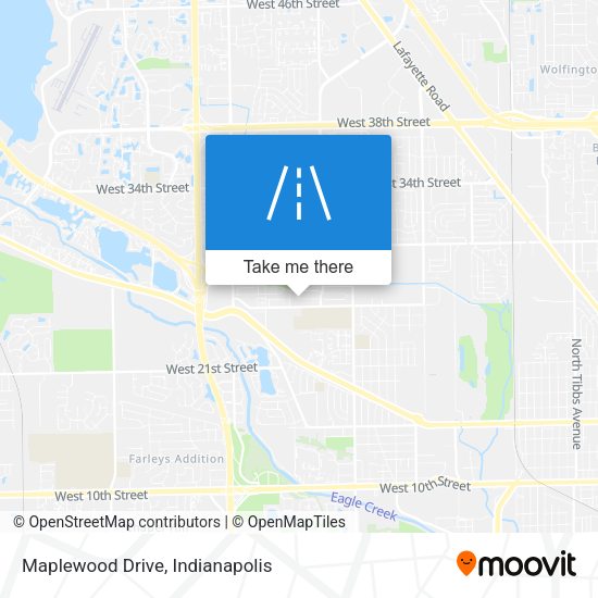 Mapa de Maplewood Drive