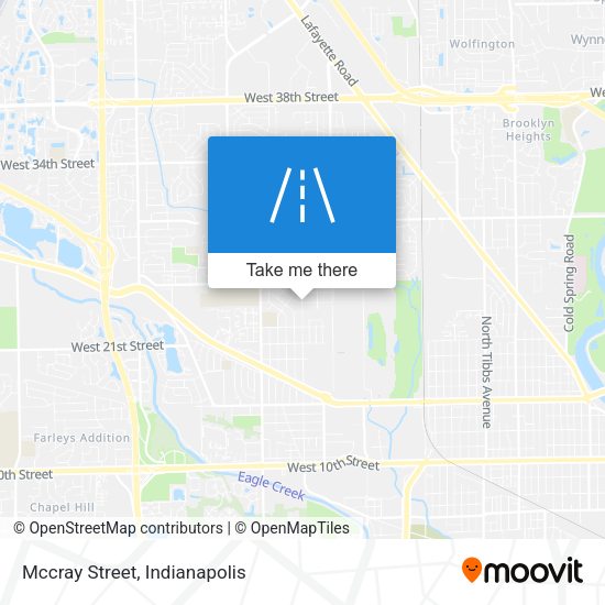 Mapa de Mccray Street