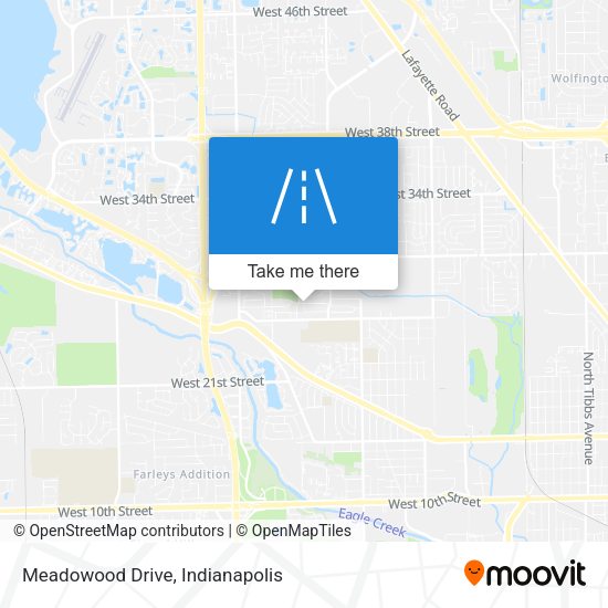 Mapa de Meadowood Drive