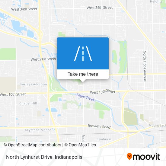 North Lynhurst Drive map