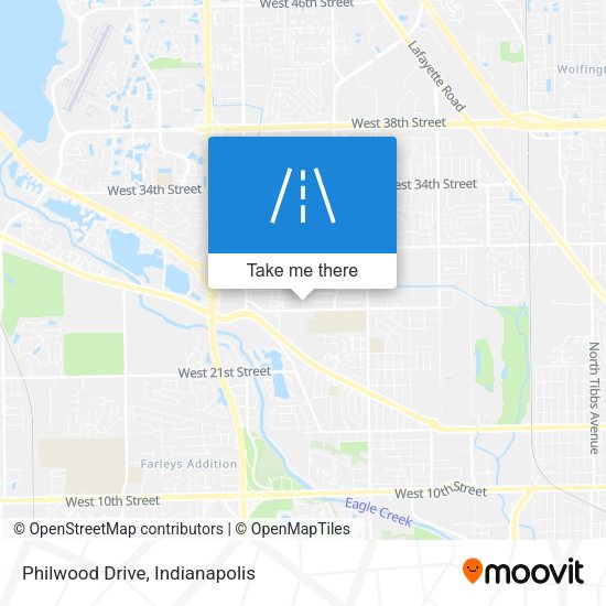 Philwood Drive map