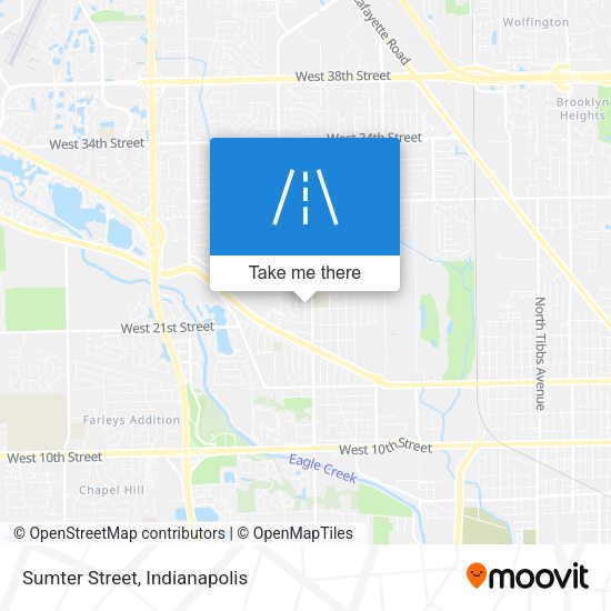 Mapa de Sumter Street