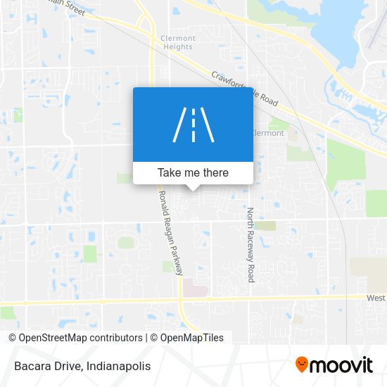 Mapa de Bacara Drive