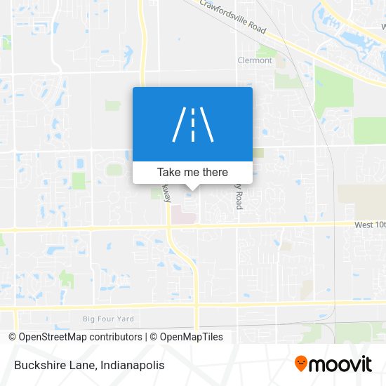 Mapa de Buckshire Lane