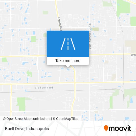 Buell Drive map