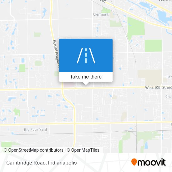 Cambridge Road map