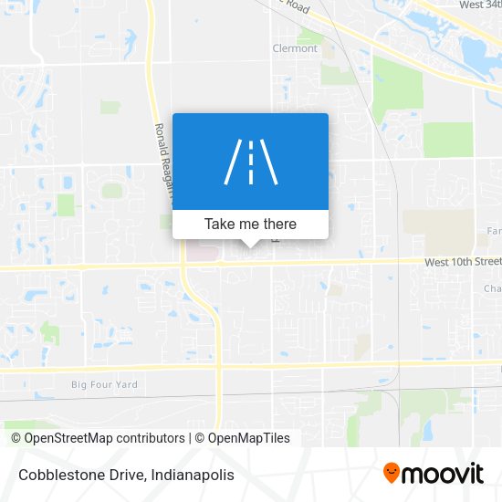 Cobblestone Drive map