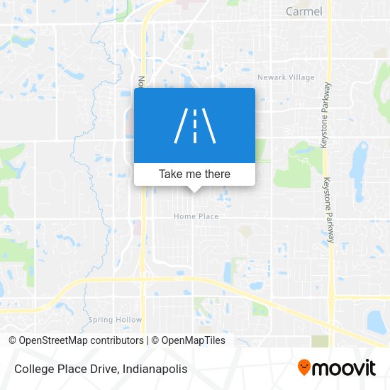 College Place Drive map