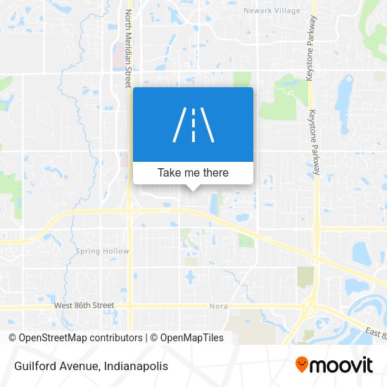 Guilford Avenue map