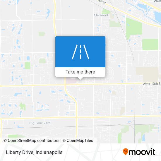 Liberty Drive map