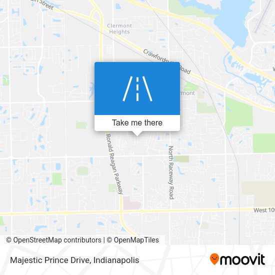 Majestic Prince Drive map