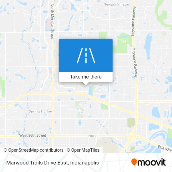 Mapa de Marwood Trails Drive East