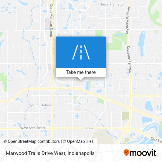 Mapa de Marwood Trails Drive West