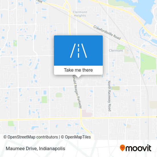Mapa de Maumee Drive