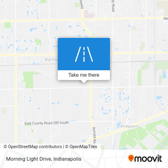 Morning Light Drive map