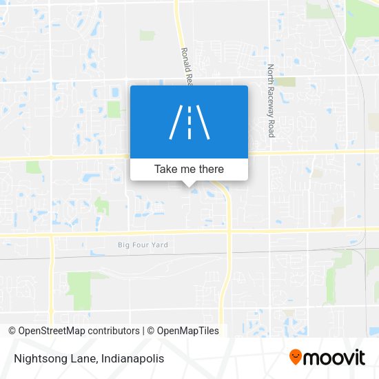 Nightsong Lane map