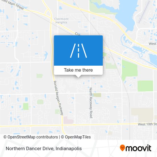 Mapa de Northern Dancer Drive