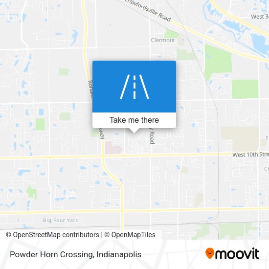Powder Horn Crossing map