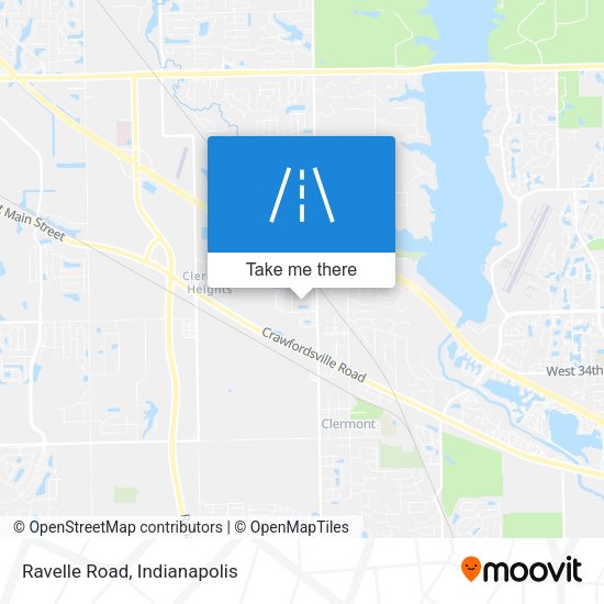 Mapa de Ravelle Road