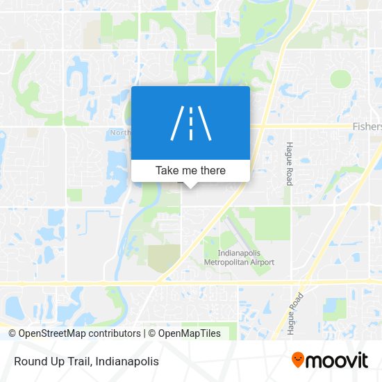 Round Up Trail map