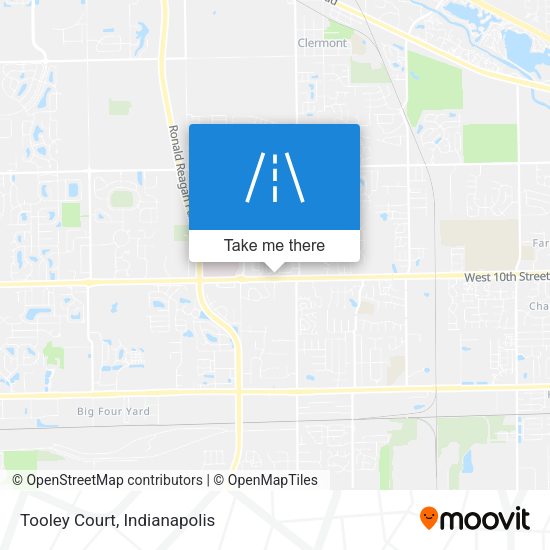 Mapa de Tooley Court