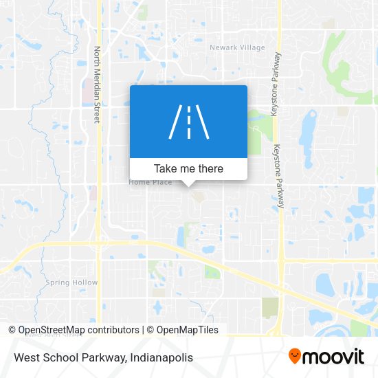 West School Parkway map