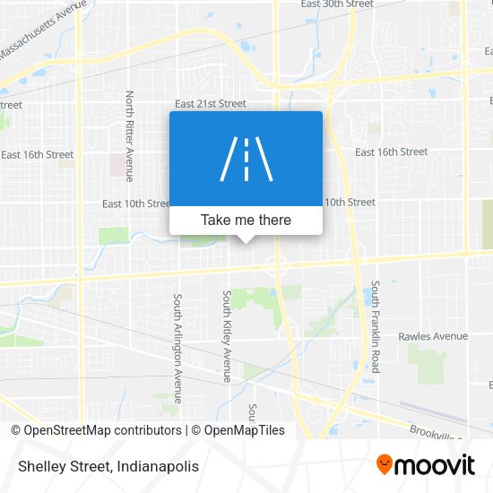 Shelley Street map